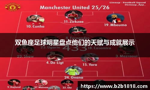 双鱼座足球明星盘点他们的天赋与成就展示